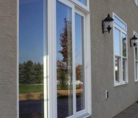 sliding door to patio