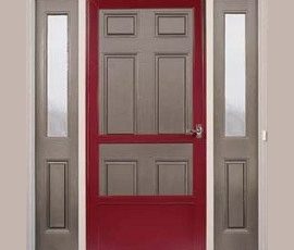 red storm door