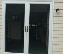 Window Mania installed double storm doors in Reading PA. Window Mania is a door installer and a window installer.