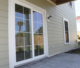 Window Mania installed this simple sliding door for a home in Allentown PA.
