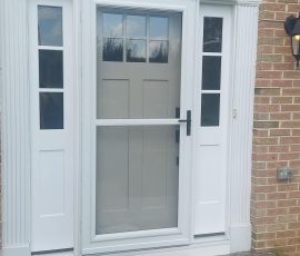 brand new door installation by window mania